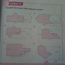 X jumlah sisi sejajar x tinggi d. Tolong Dong Bantu Saya Untuk Menjawab Soal Soal Mengenai Luas Bangun Datar Gabungan Kalo Bisa Brainly Co Id