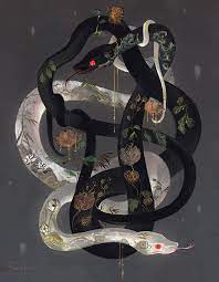 Fiona Hsieh On Twitter Some More Scale Painting B Snake Art Snake Painting Animal Art