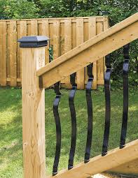 Cable railing systems — interior & exterior. Veranda Deck Stair Railing Kit Baroque Balusters Peak Products Canada