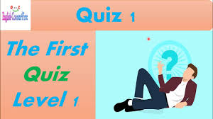 Quiz 1 Level 1 الاختبار الأول المستوي الأول اختبر نفسك اعرف مستواك في اللغة الانجليزية Youtube