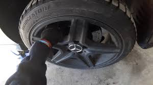 Mercedes C250 Coupe Front Brake Rotor Pad Replacement W204 Youtube
