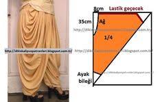 Drape Salvar Kalibi Dikilisi Yapimi Salvar Dikis Bohem Sikligi