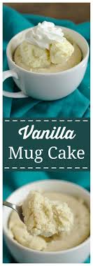 Easy Vanilla Mug Cake Recipe Mildly Meandering Recipe Vanilla Mug Cakes Vanilla Bean Cakes Mug Recipes