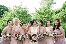 Six Months Have Flown By So Thankful For Each Of These Beautiful Friends Spr Davids Bridal Bridesmaid Dresses Petal Bridesmaid Dresses Bridal Parties Colors