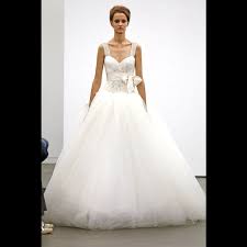 Langes weisse brautkleid aus organza prinzessinnenstil. Vera Wang Zeigt Neue Braut Traume