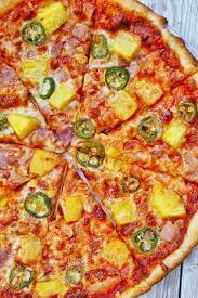 Spicy Hawaiian Pizza Pizza Recipes Homemade Pineapple Pizza Recipes Pizza Toppings Homemade