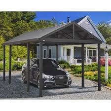 When you have your own carport kit then you can build and configure to your circumstances. Sojag 12x20 Samara Metal Carport Kit Dark Gray 500 9165838