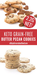 It has several jobs, including keeping the cookies tender and also imparting flavor. Keto Butter Pecan Cookies Pecan Cookies Butter Pecan Cookies Keto Cookies