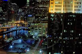 Chicago Chicago Lights Night Time Photography Long Exposure Photos Chicago River