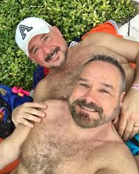 Memories from six years ago today. We were at a pool party in Orlando for  Gay Days! So many men; so many speedos; so much fun! #sixyearsagotoday  #husbands #huzbears #gaydaysorlando #beyou #bearsofinstagram #