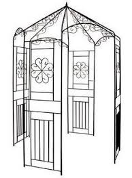 Pavillon Rosenbogen Nizza Rosenpavillon Rankhilfe Pergola Fur Alle Rankpflanzen Metall Mit Bildern Rankhilfe Rosenbogen Rosenpavillon