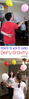 Here is a list of minute to win it games we've adapted for children. 10 Awesome Minute To Win It Games Happiness Is Homemade