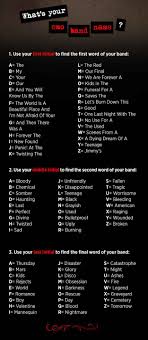 See more ideas about cosplay, best cosplay, cosplay costumes. The Official Emo Band Name Generator Band Name Generator Emo Bands Name Generator