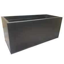 Sleek and modern, the midori design is thesleek and modern, the midori design is the perfect piece for creating privacy or filling an empty space. Black Zinc Trough Planters 80cm 70cm 60cm 50cm Floraselect