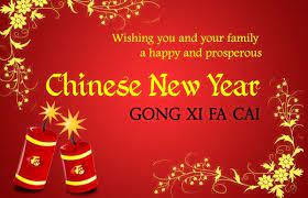 It is the same at your country, they say this sentence at the start and end you can say that with the person who is working, because it is the wish for wealth. Chinese New Year Gong Xi Fa Cai Chinese New Year Wishes Chinese New Year Greeting Happy Chinese New Year