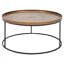 The koel black coffee table is no longer available. Round Metal Coffee Table Outdoor Barkeaterlake Com