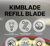 KIMBLADE Rectangular Silicone Refill Blade