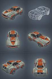 Maya Low Poly Vintage Cars Dondrup Com Low Poly Models Low Poly Poly