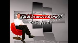 Trasatura care iti spune cat de frumoasa esti. Emil Gavril Cat De Frumoasa Esti Femeie Chords Chordify