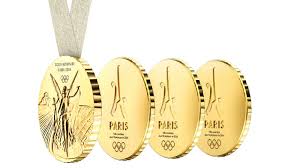 Podium finishers receive olympic medals during the finals of each olympic event. Philippe Starck Presents The Design Of The 2024 Olympic Medals 2 Covet Edition