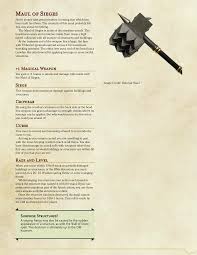 Maul Of Sieges By Watson 203 Dnd 5e Homebrew Dnd D D Dungeons And Dragons There's certainly room for hallo, i am fairly new to dnd and i'm making my first character, would dual wielding be a good. maul of sieges by watson 203 dnd 5e