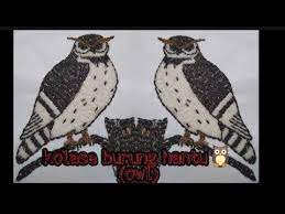 Gambar burung hantu kolase biji bijian. Pin Oleh Umar Maryono Di Seni Kolase Burung Hantu Seni Kolase Kolase