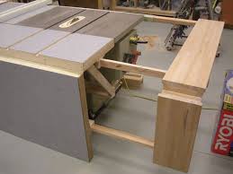 Folding Sliding Table Saw Extension Wing Diy Table Saw Table Saw Extension Sliding Table