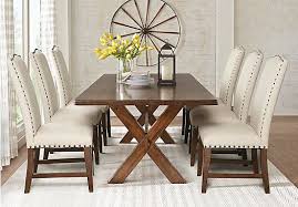 Twin Lakes Brown 5 Pc 72 In Rectangle Dining Room Dining Room Table Set Dining Room Sets Dinning Room Tables