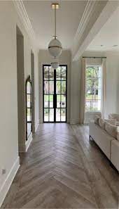 Modern Entryway Wood Floor Design Home House Flooring