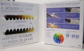 Wella Professionals Illumina Hair Color Swatch Book Binder