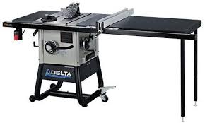 Delta 36 5052 10 Inch Left Tilt Contractor Saw With 52 Inch Rh Rip Steel Wings Cabinet Table Saw Table Saw Best Table Saw