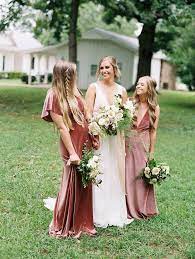 Gorgeous Mix And Match Velvet Bridesmaid Dresses From Jenny Yoo At Bella Bridesmaids Little Roc Velvet Bridesmaid Dresses Jenny Yoo Bridesmaid Dress Bridesmaid