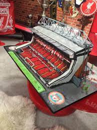 This liverpool football birthday cake from caker street is beautifully crafted with handmade decorations and in some cases we use toy toppers as per customer's demand. Liverpool Fc On Twitter Look At What We Ve Got Here Our Main Stand Looks Amazing Even As A Cake