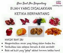 Biasanya , makanan dalam pantang selepas bersalin normal atau melalui caesar adalah seperti ikan selar , ikan merah , ikan tenggiri , lada hitam , bawang putih jom kita tengok 16 resepi berpantang yang berkhasiat tinggi untuk para ibu bagi kembali sihat luaran dalaman dan kurus selepas bersalin. 41 Jenis Buah Buahan Yang Boleh Dan Tidak Boleh Dimakan Ibu Berpantang Sentiasa Panas