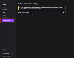 Typically would be used by single monitor streamers who need to see chat while playing. Twitch Studio In Game Overlay