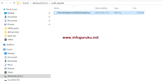 Caranya copy hasil unduhan → buka directory c/lokal disk c → prefill_dapodik → paste hasil unduhan. Link Prefil Rapor Dapodik Versi 2019 C Infoguruku