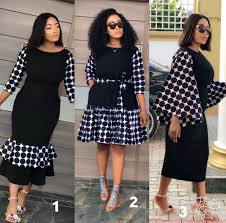 Ankara Black And White African Print Dress Pin By Anita Issahaku On Afrikan Couture African Print Fashion Dresses Latest African Fashion Dresses African Dresses For Women