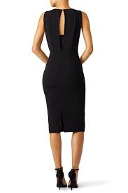 Black Foldover Dress By Badgley Mischka For 50 Rent The Runway Fashion Conservative Dresses Dressy Dresses