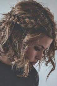 Coiffure Mariage Cheveux Mi Longs Tressee Coiffure Coiffure Facile Belle Coiffure