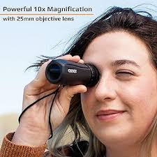 Carson BlackWave 10x25 mm vattentät monokulär