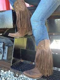 Spongebob Squarepants Imagine That Rainbow T-shirt Fringe Cowboy Boots Boots Fashion Boots