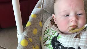 Edwins, first time holding something! #blessing #newborn