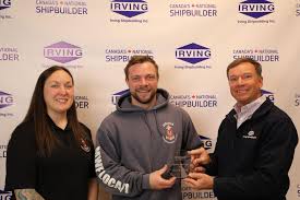 Macey Rolfe, 2021 Irving Shipbuilding Apprentice of the Year