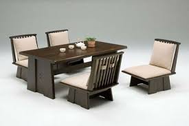 20 Modern Japanese Dining Furniture Set Designs With Low Chair Dining Furniture Sets Furniture Sets Design Japanese Dining Table