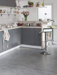 Pin By Rebecca Crapo On Kitchen Design Ideas Grey Kitchen Floor Grey Kitchen Tiles Kitchen Flooring