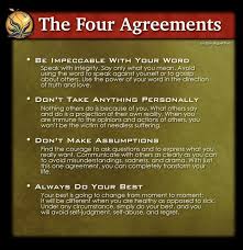 Http Www Facebook Com Knockknocksocial The Four Agreements Words Of Wisdom Words