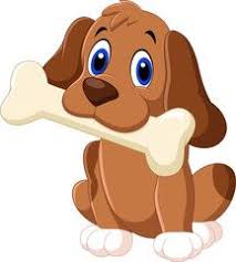 Cartoon funny dog with bone | Cute animal illustration, Puppy cartoon,  Cartoon dog