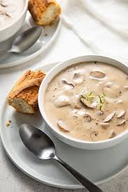 Cream Of Mushroom Soup The Blond Cook Recipe Mushroom Soup Stuffed Mushrooms Creamed Mushrooms
