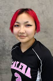 Can someone post the photo of Carrie's volleyball team?