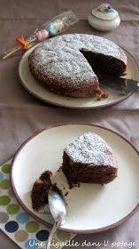 La Tendresse De Stephane Glacier Version Mercotte Une Aiguille Dans L Potage Gateau Chocolat Dessert Gateau Chocolat Amande